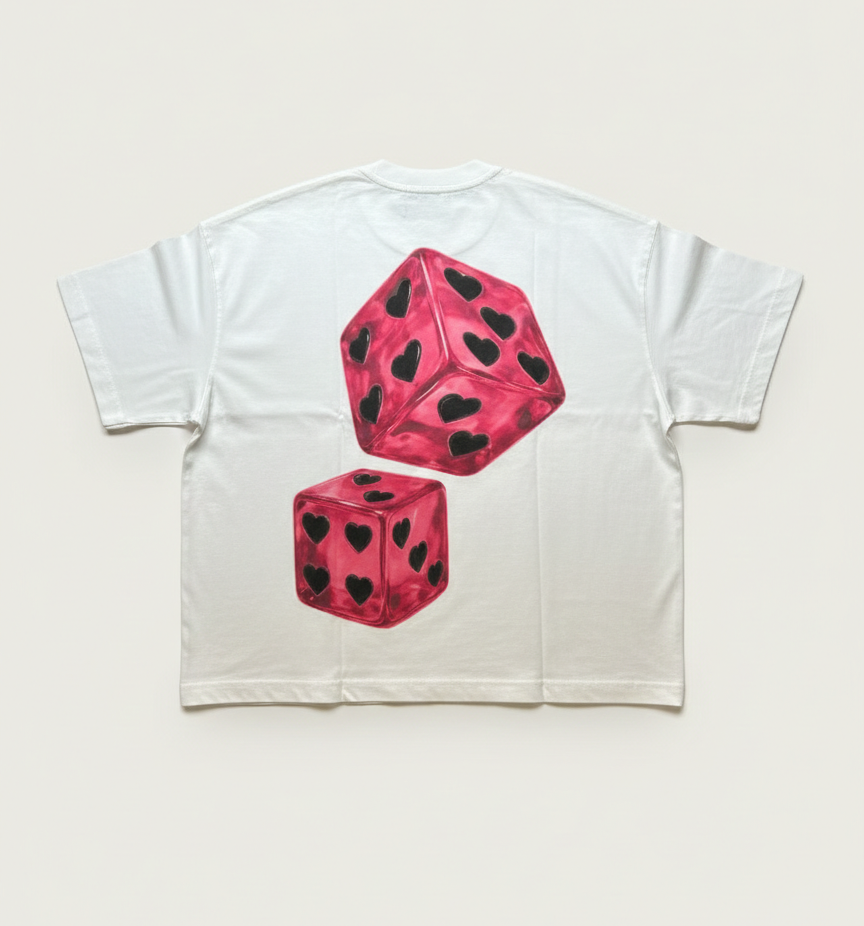 Boxy Tee  - Lucky Dice -